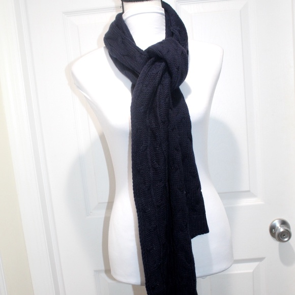 UGG Navy Blue Scarf - Picture 1 of 5